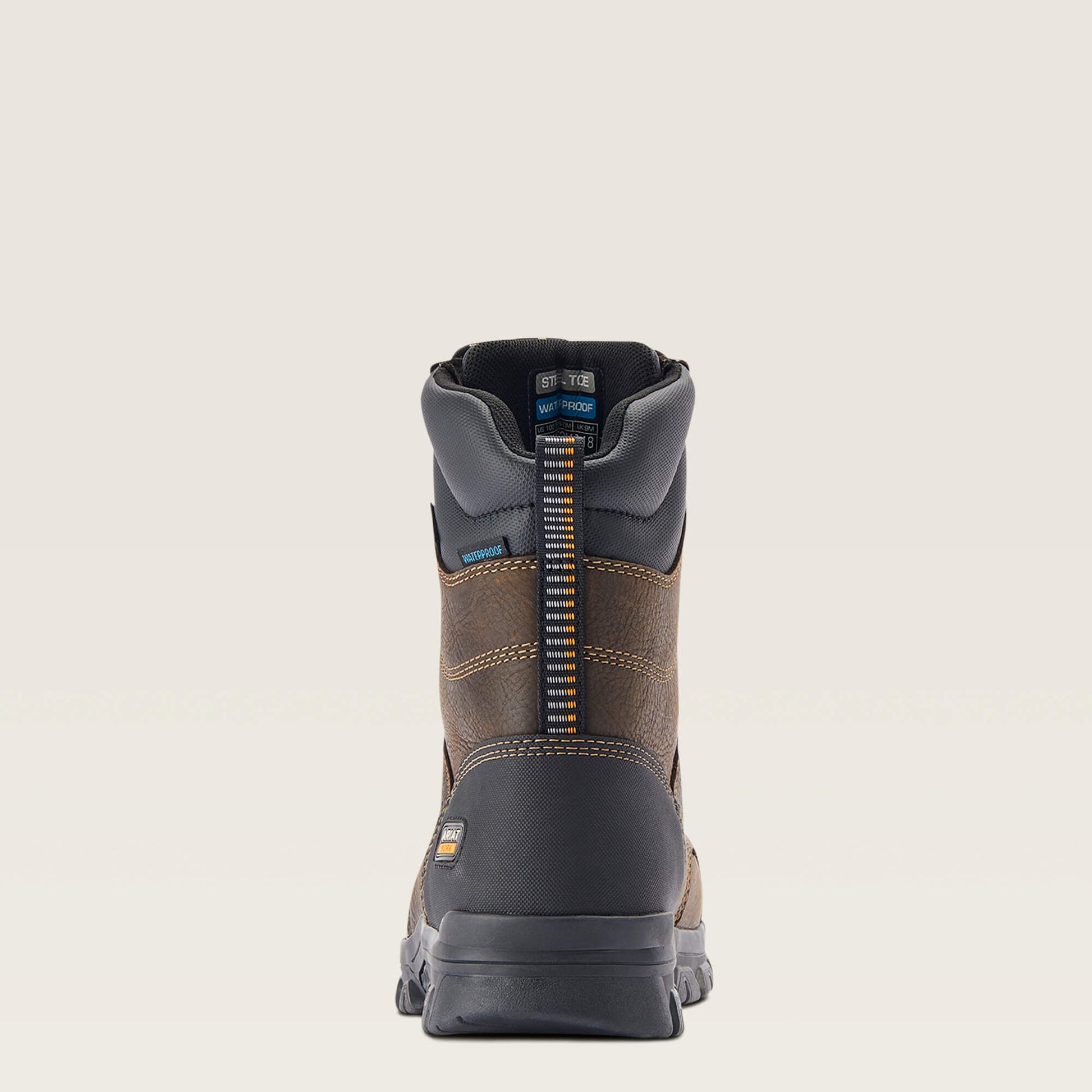 Ariat Treadfast 8" Waterproof Steel Toe Work Boot