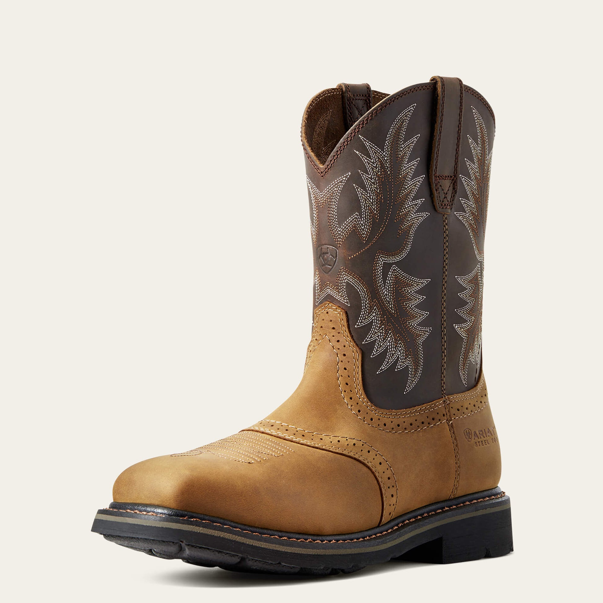 Ariat Sierra Wide Square Toe Steel Toe Work Boot