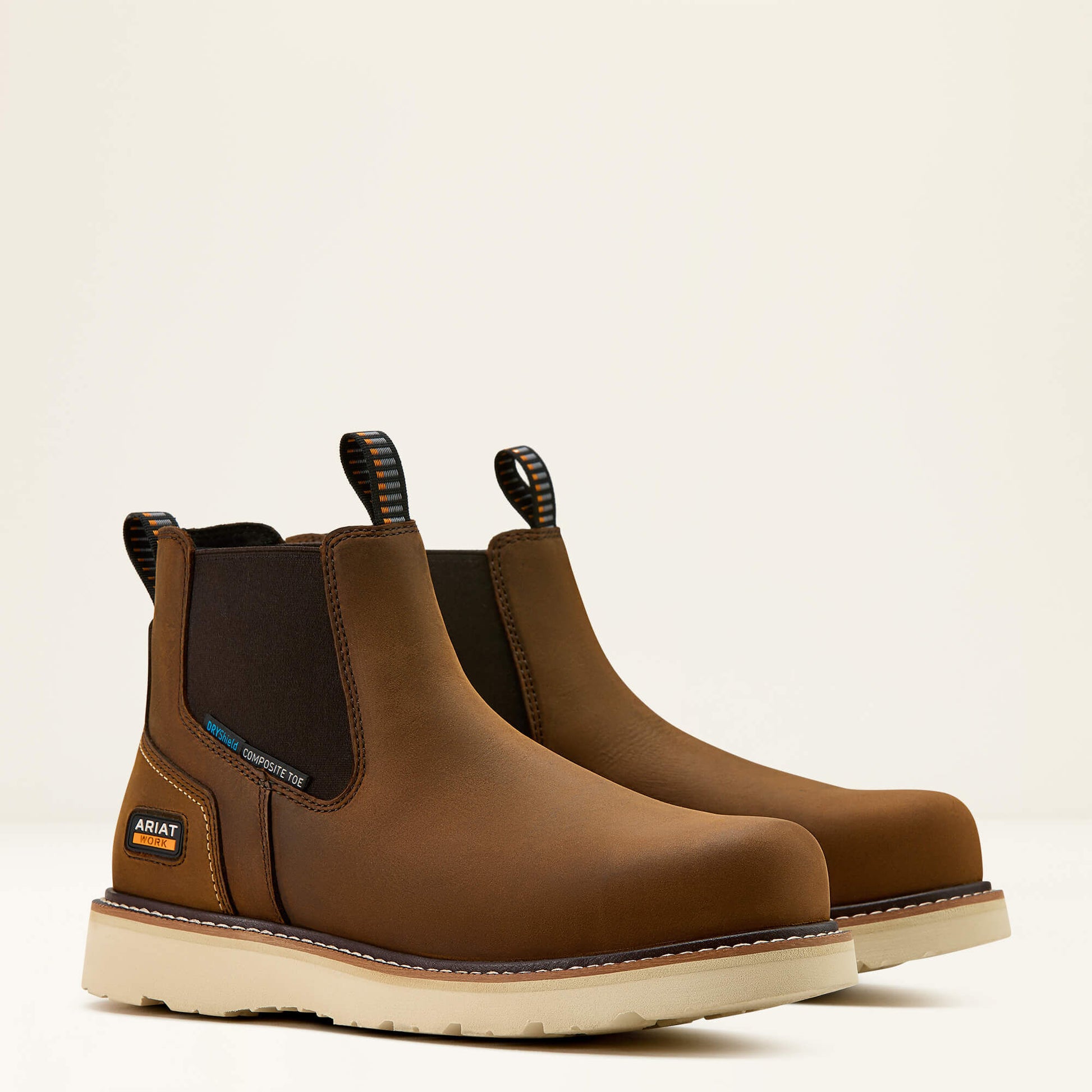 Ariat Rebar Wedge Chelsea Waterproof Composite Toe Work Boot