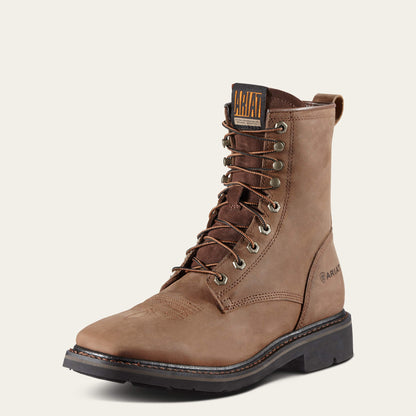 Ariat Cascade 8" Wide Square Toe Work Boot
