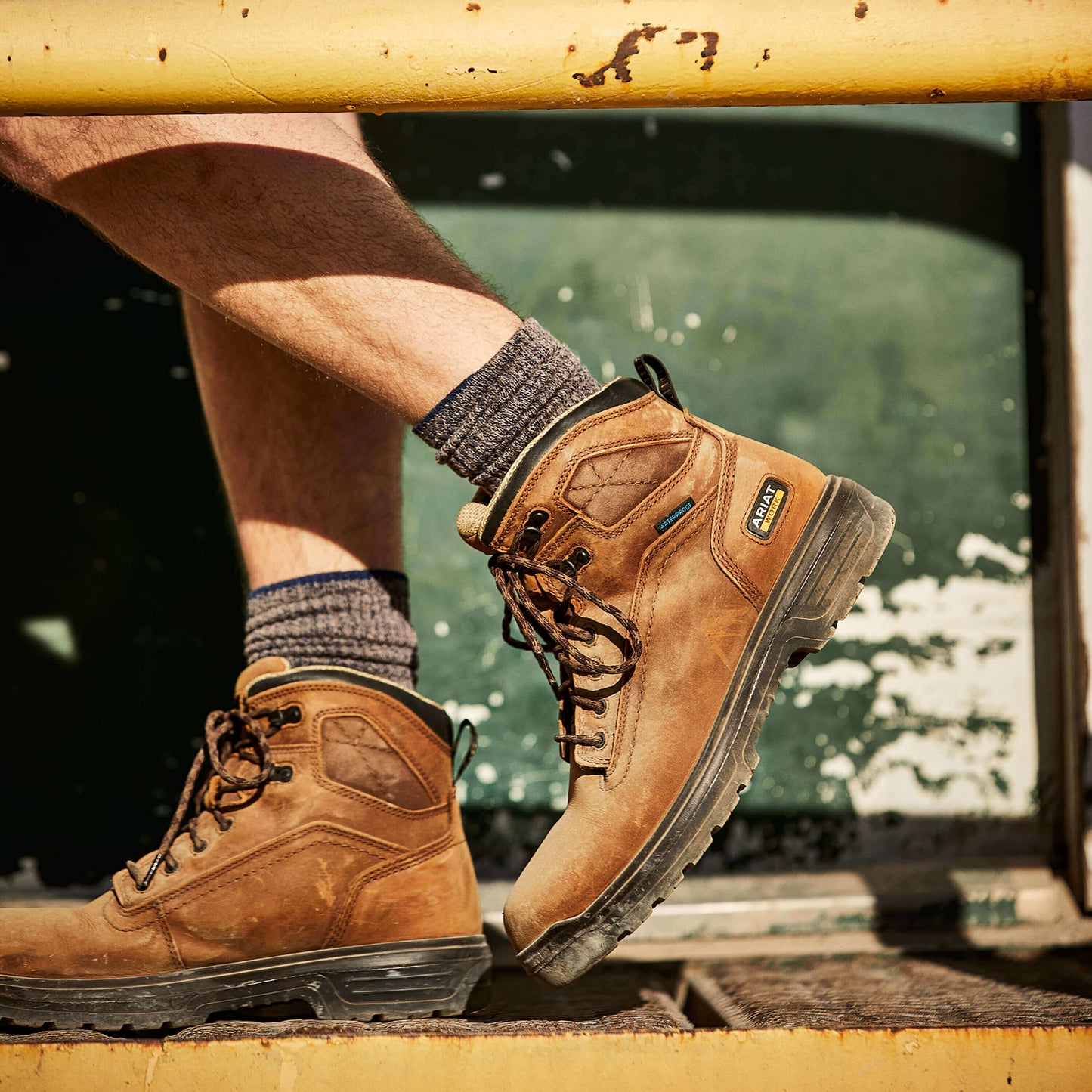 Ariat Turbo 6" Waterproof Carbon Toe Work Boot