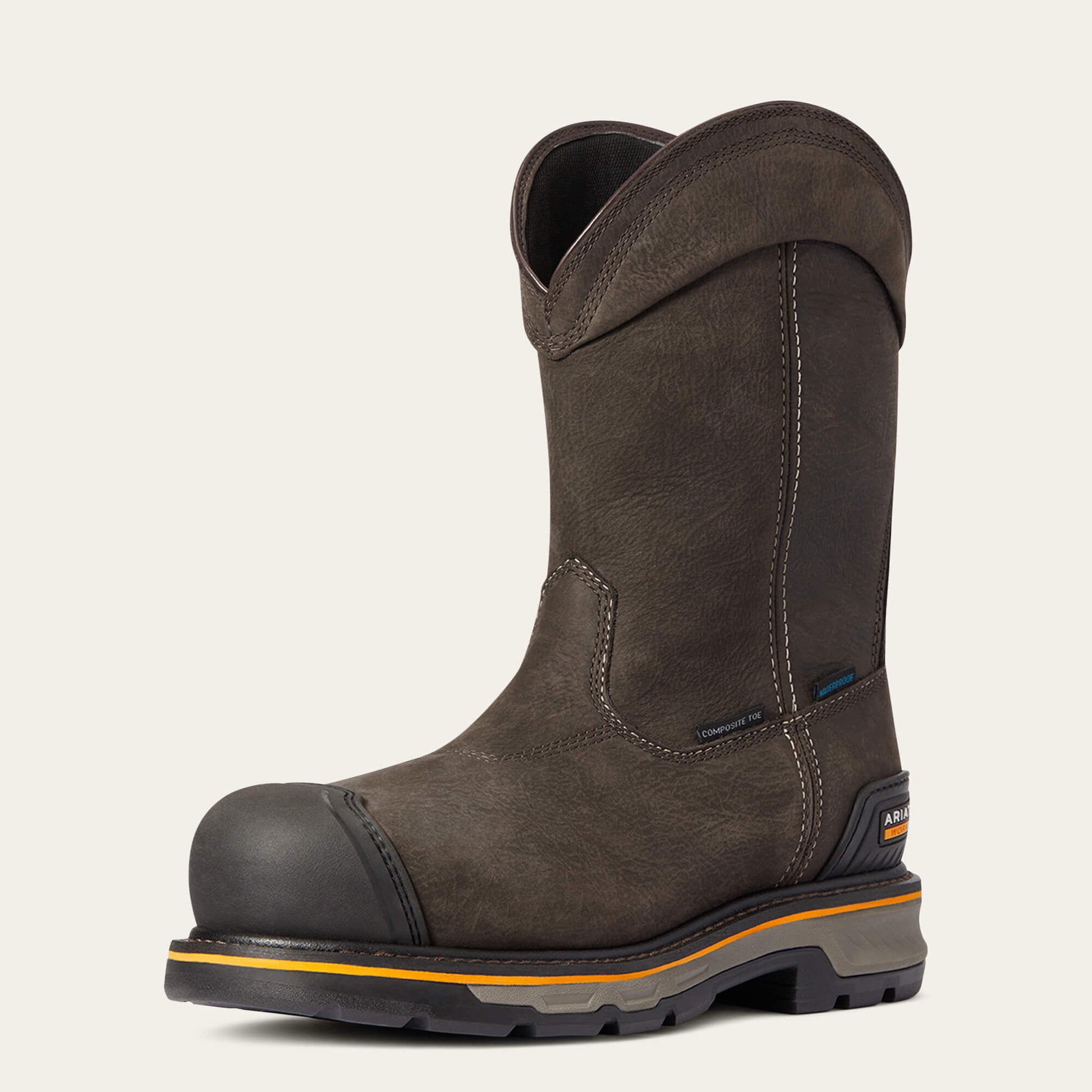 Ariat Stump Jumper Pull-On Waterproof Composite Toe Work Boot