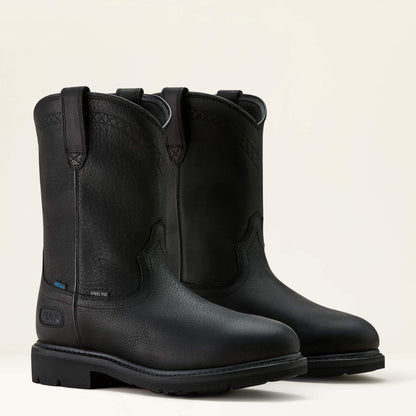 Ariat Sierra Waterproof Roper Toe Steel Toe Work Boot
