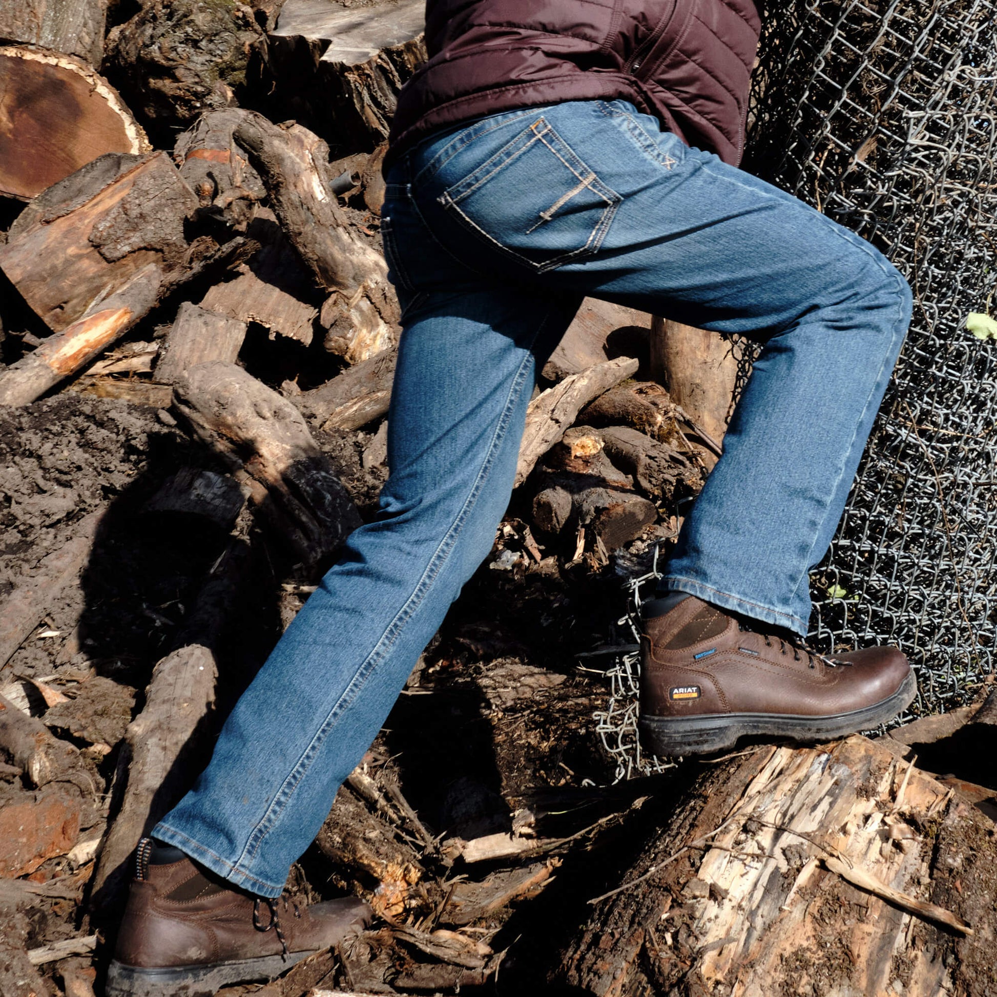 Ariat Turbo 6" Waterproof Carbon Toe Work Boot