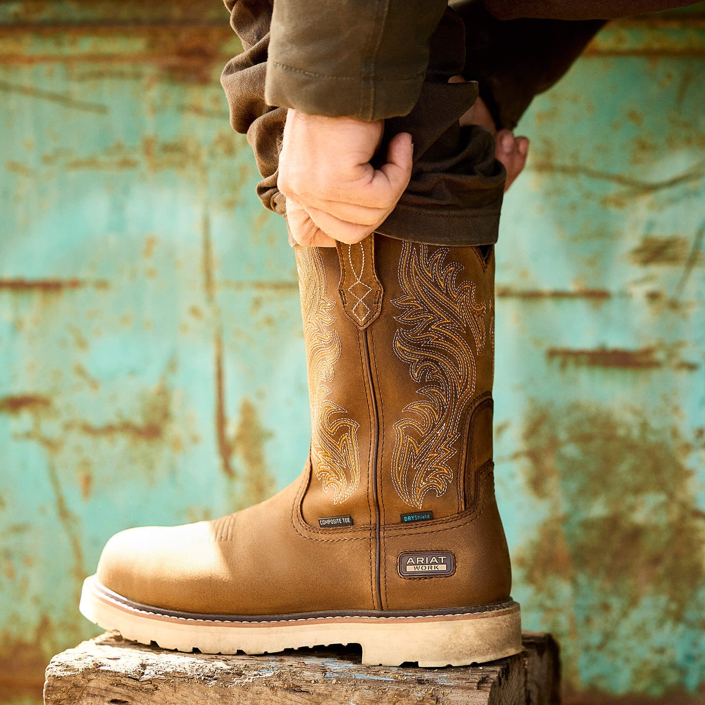 Ariat Logger Shock Shield Waterproof Work Boot