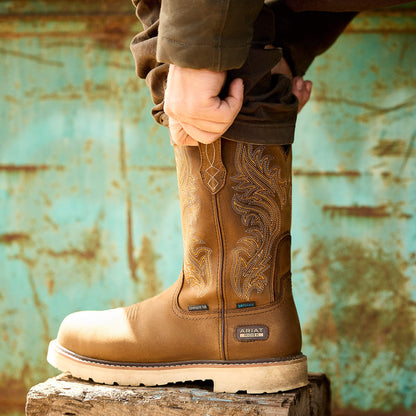 Ariat Logger Shock Shield Waterproof Work Boot