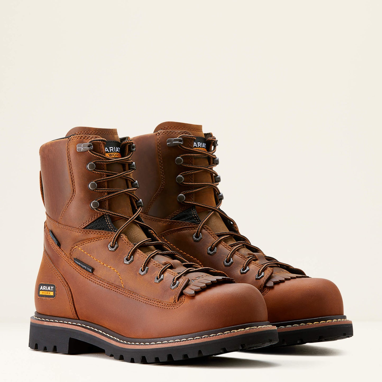 Ariat Longview Shock Shield 8" Waterproof Composite Toe Work Boot