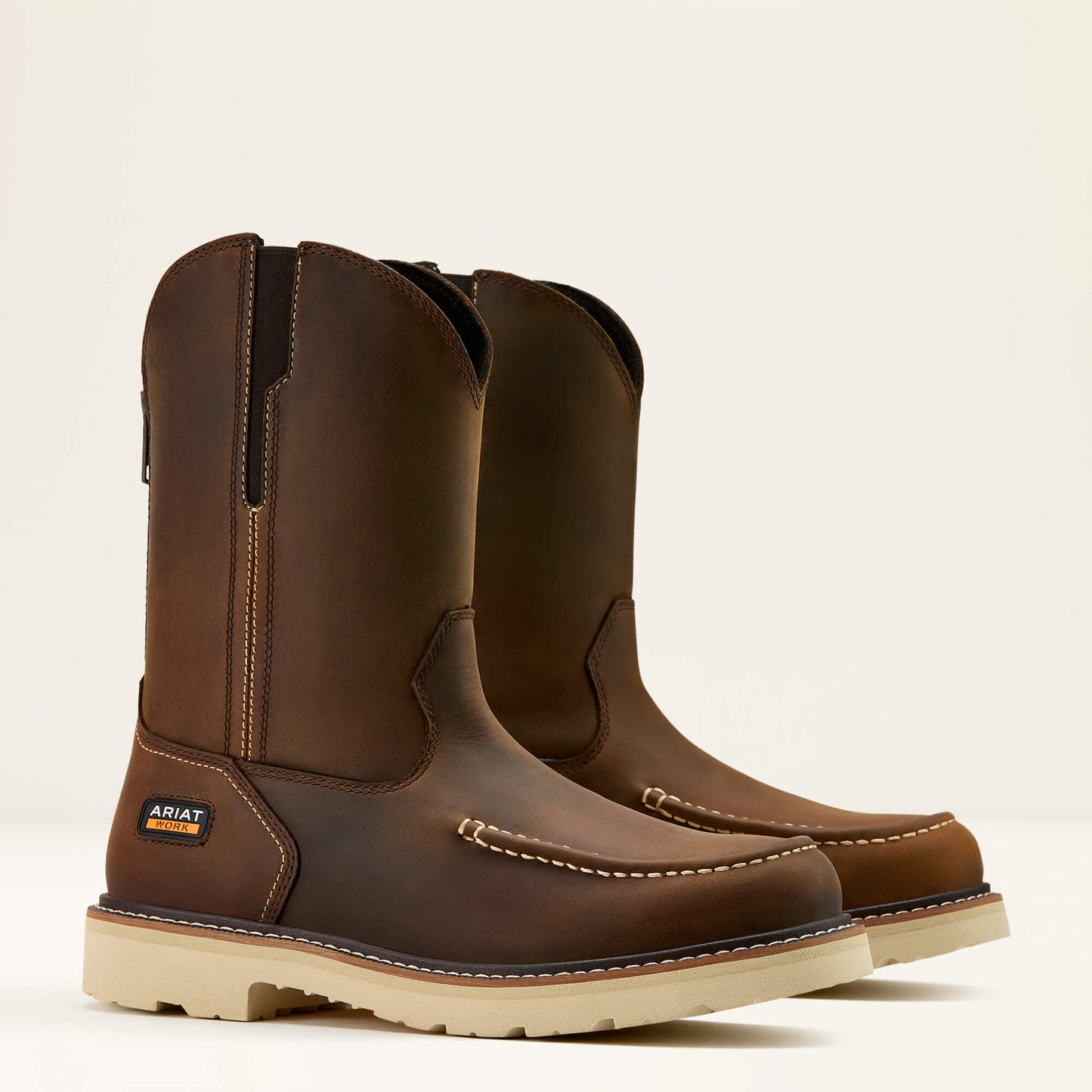 Ariat Rebar Lift Pull On Moc Toe Work Boot