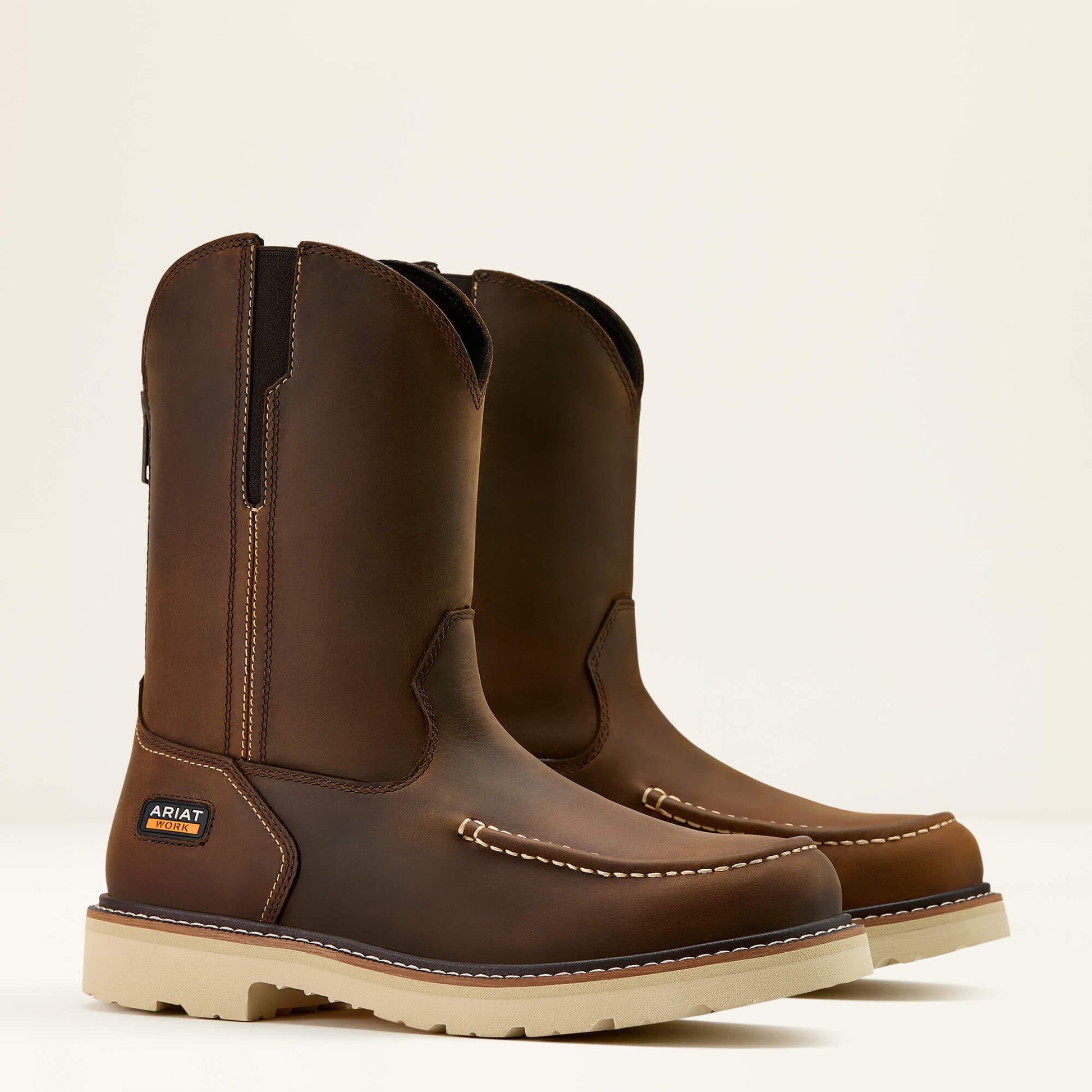 Ariat Rebar Lift Pull On Moc Toe Work Boot