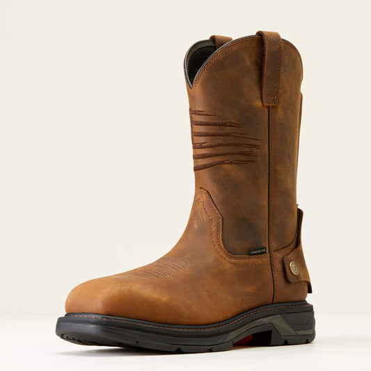 Ariat WorkHog XT Patriot EZ Zip Carbon Toe Work Boot