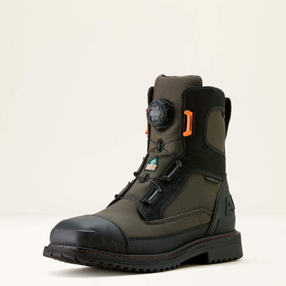 Ariat RigTEK Wildcat BOA 8" CSA Waterproof Wide Square Toe Composite Toe Work Boot