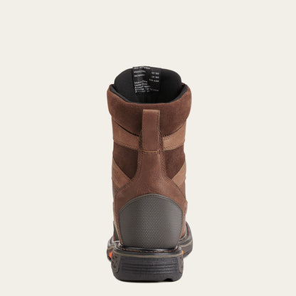 Ariat OverDrive 8" Wide Square Toe Waterproof Composite Toe Work Boot
