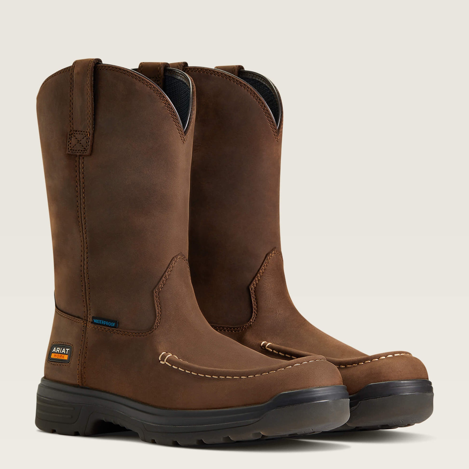 Ariat Turbo Moc Toe Waterproof Work Boot
