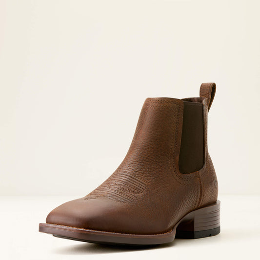 Ariat Booker Chelsea Wide Square Toe Western Boot