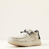 HEATHERED WHITE/DARK DENIM