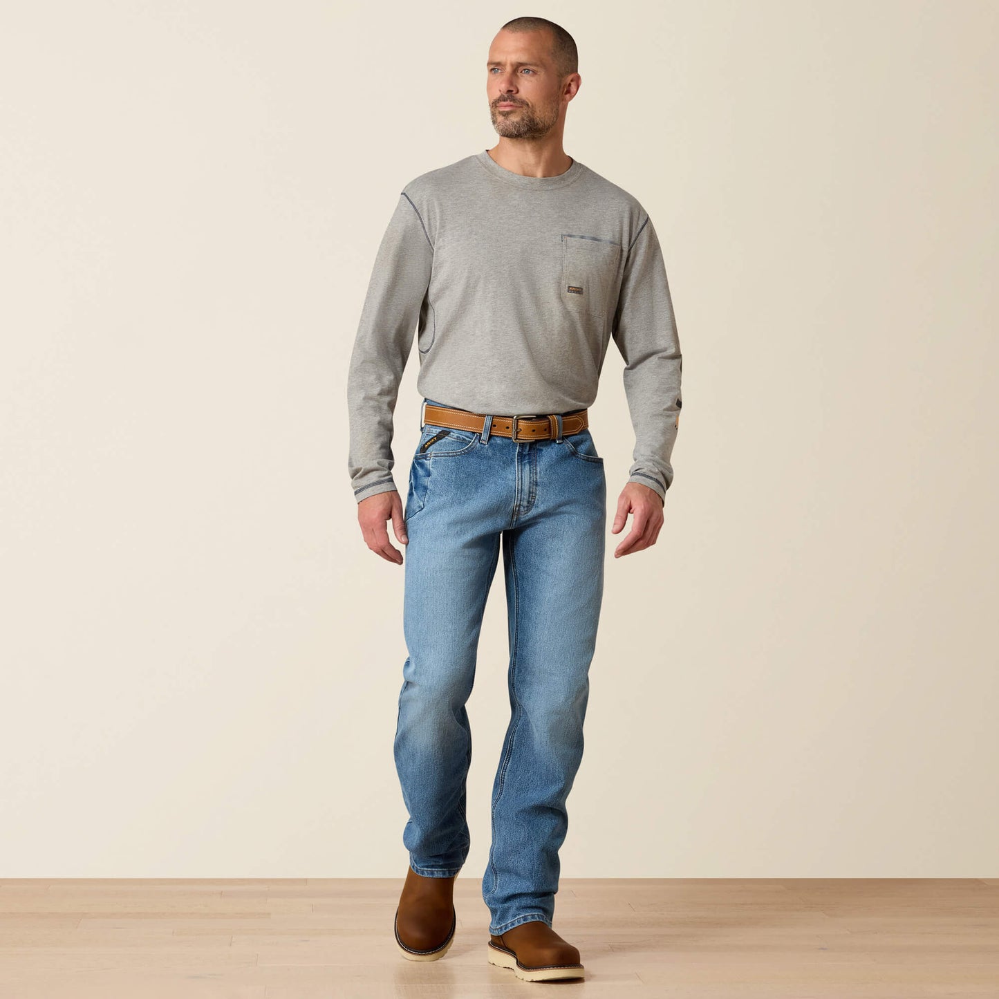 Ariat Rebar M4 Relaxed DuraStretch Basic Boot Cut Jean