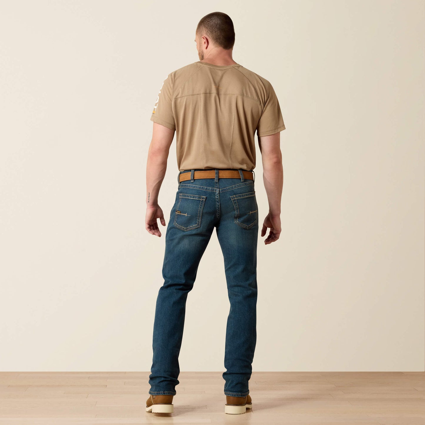 Ariat Men's Slim Fit Work Pants - Rebar Denim