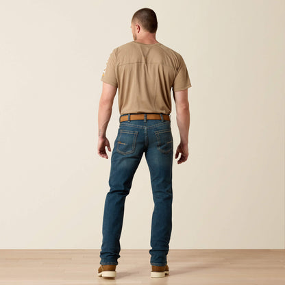 Ariat Men's Slim Fit Work Pants - Rebar Denim