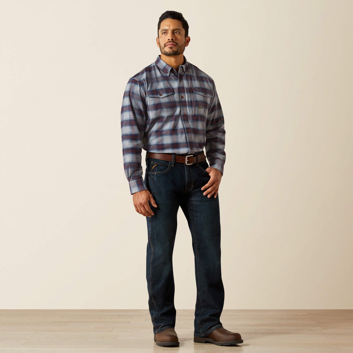 Ariat Men's Slim Fit Work Pants - Rebar Denim