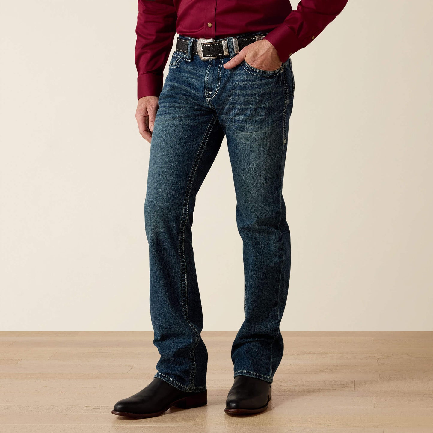 Ariat M7 Rocker Stretch Coltrane Stackable Straight Leg Jean