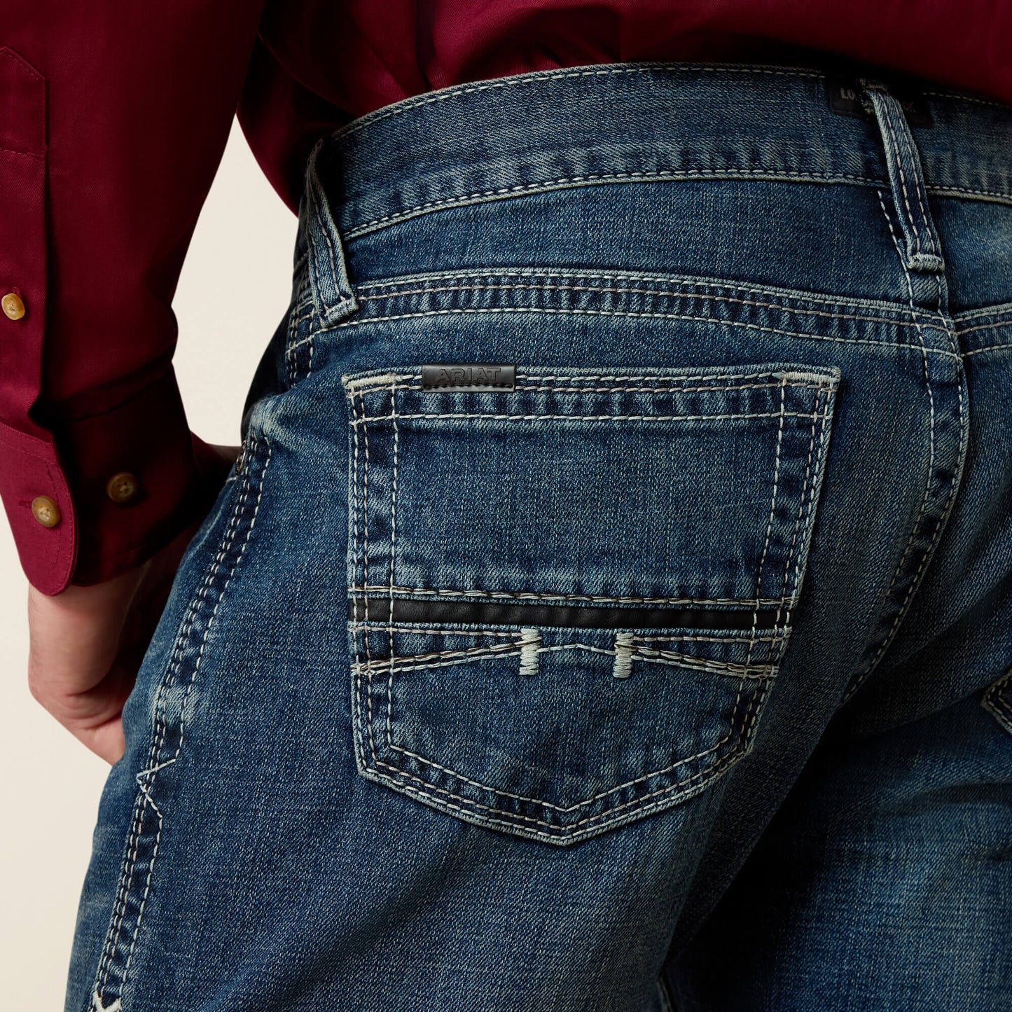Ariat M7 Rocker Stretch Coltrane Stackable Straight Leg Jean