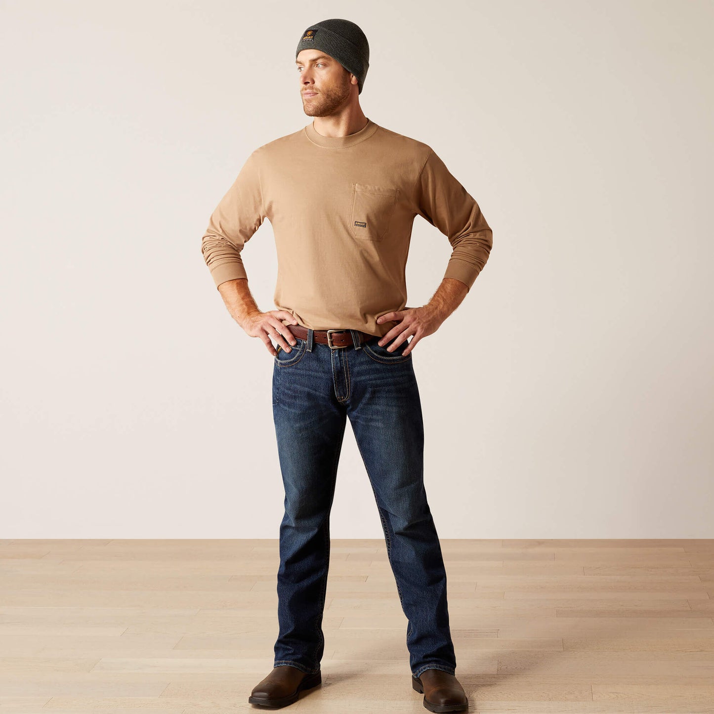 Ariat Rebar M4 Relaxed Rail Boot Cut Jean