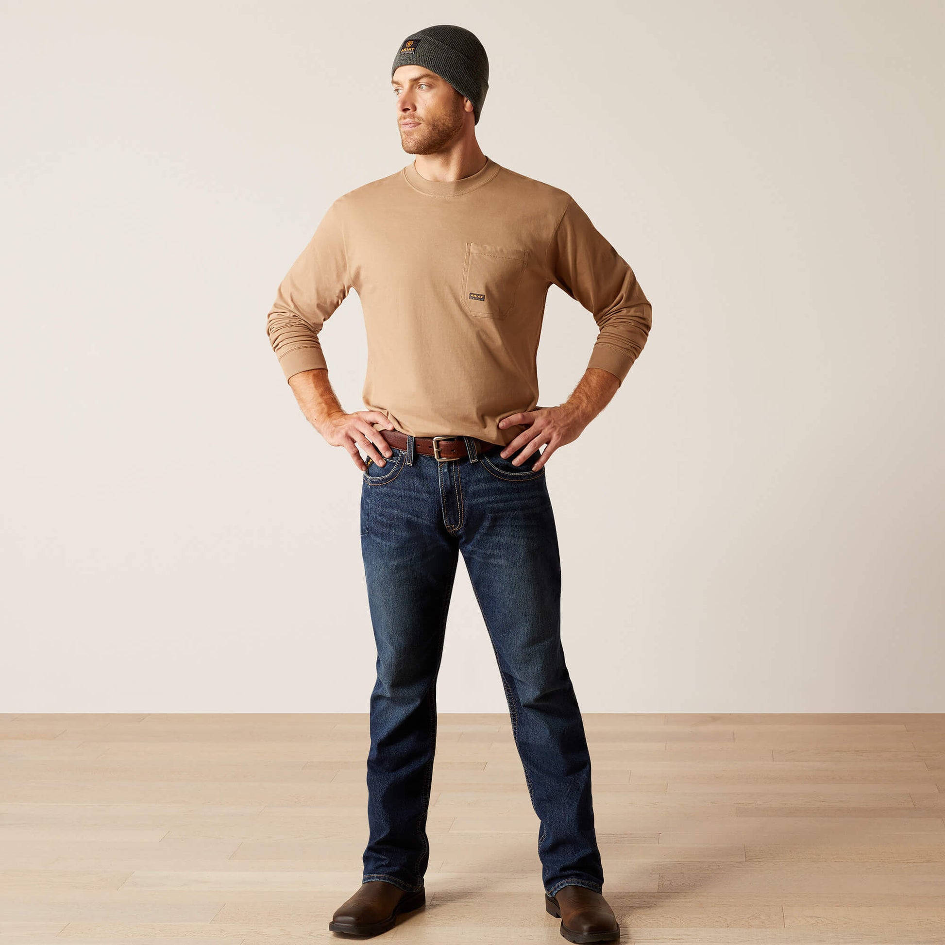 Ariat Rebar M4 Relaxed Rail Boot Cut Jean