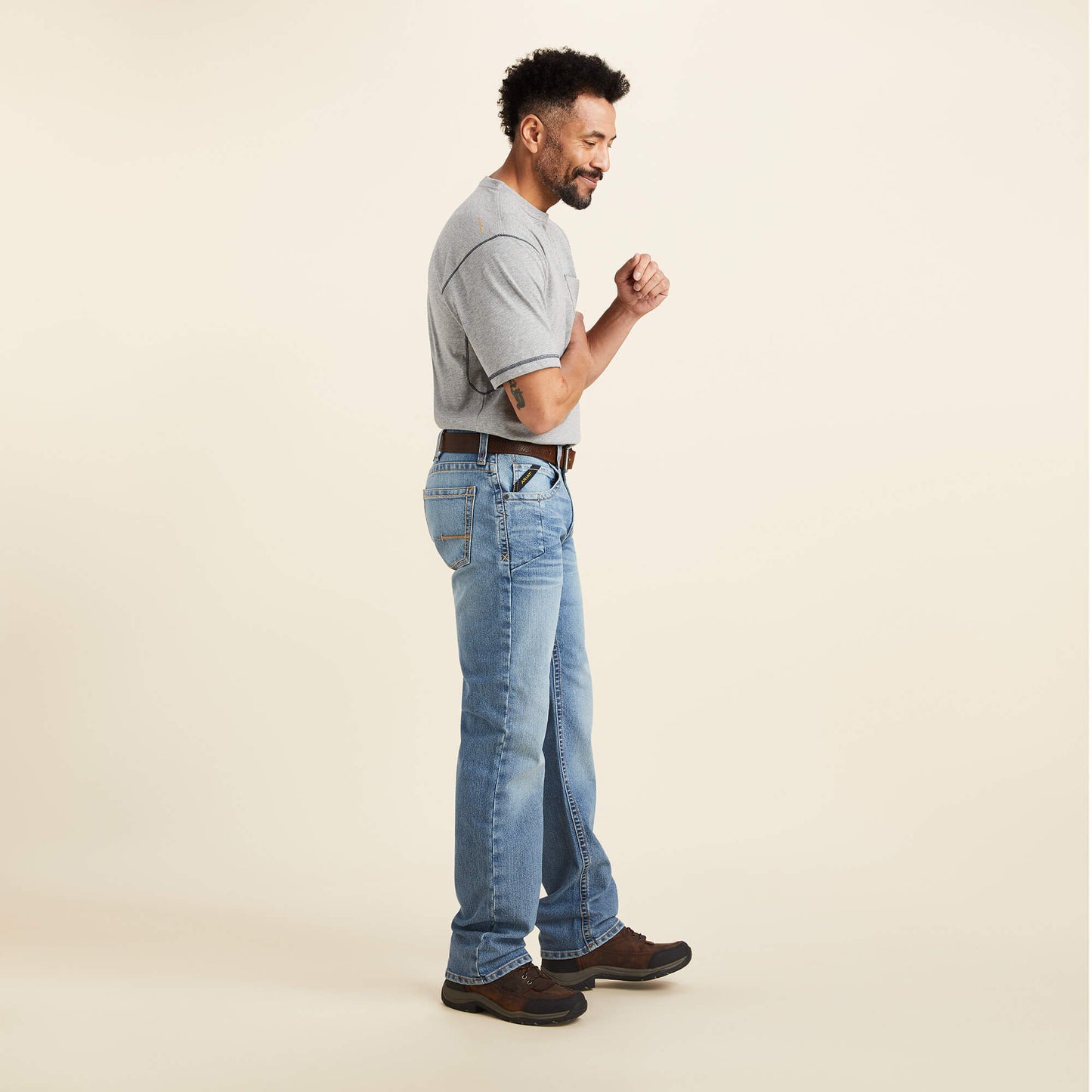 Ariat Rebar M5 Straight DuraStretch Edge Straight Leg Jean