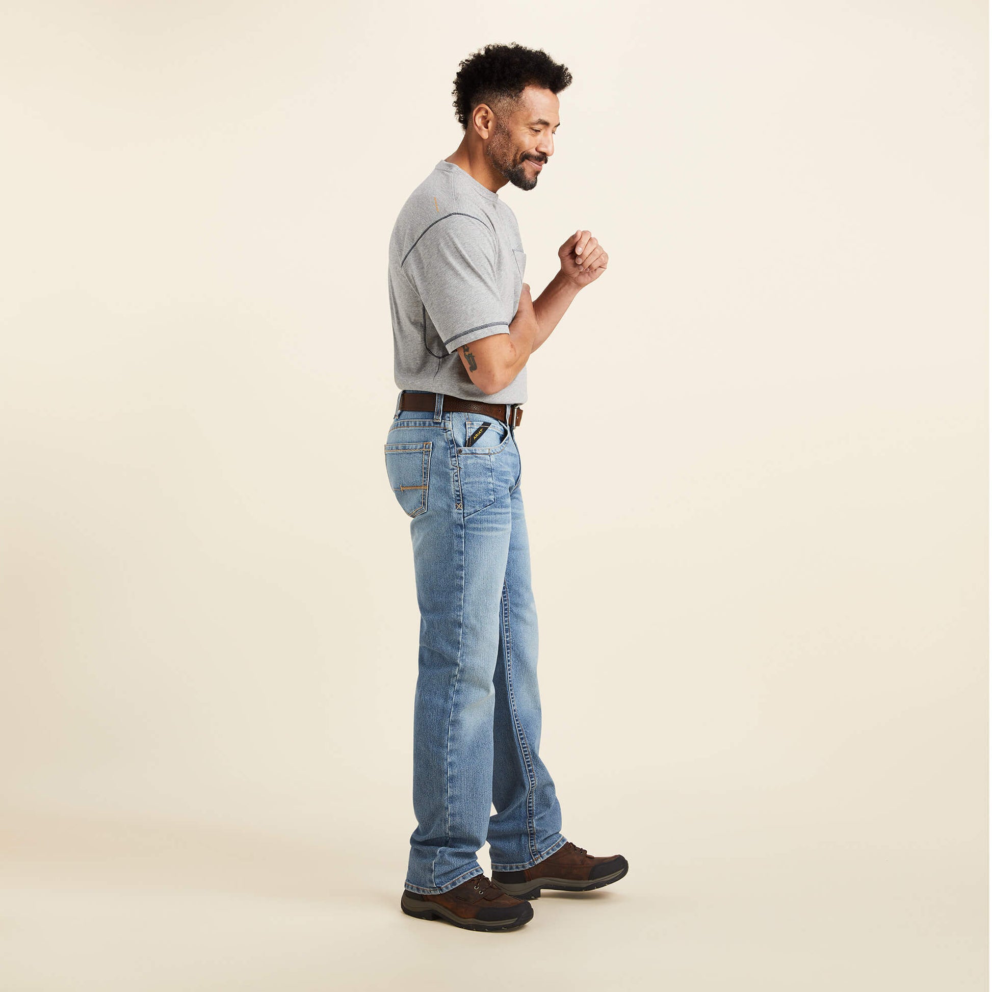 Ariat Rebar M5 Straight DuraStretch Edge Straight Leg Jean