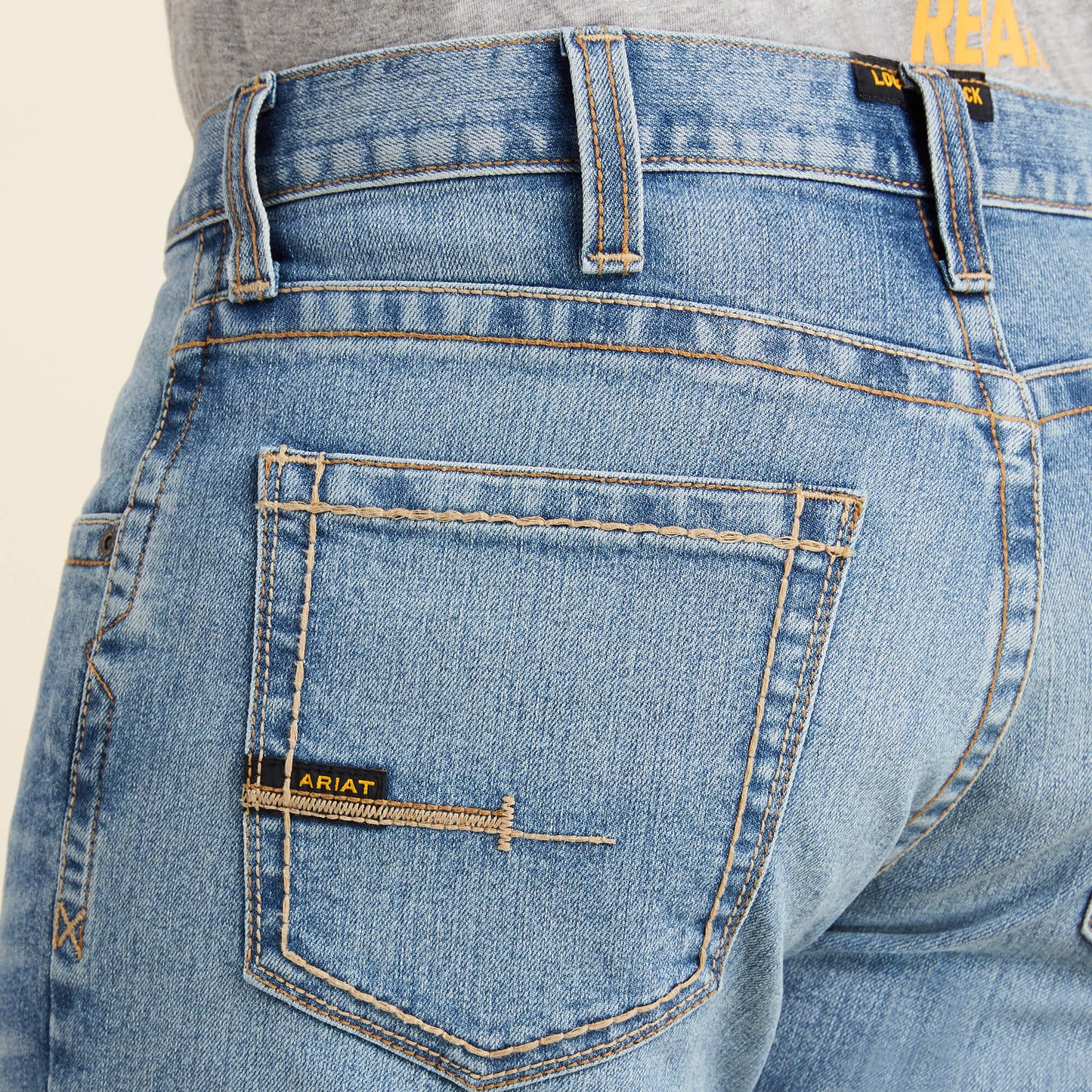 Ariat Rebar M5 Straight DuraStretch Edge Straight Leg Jean