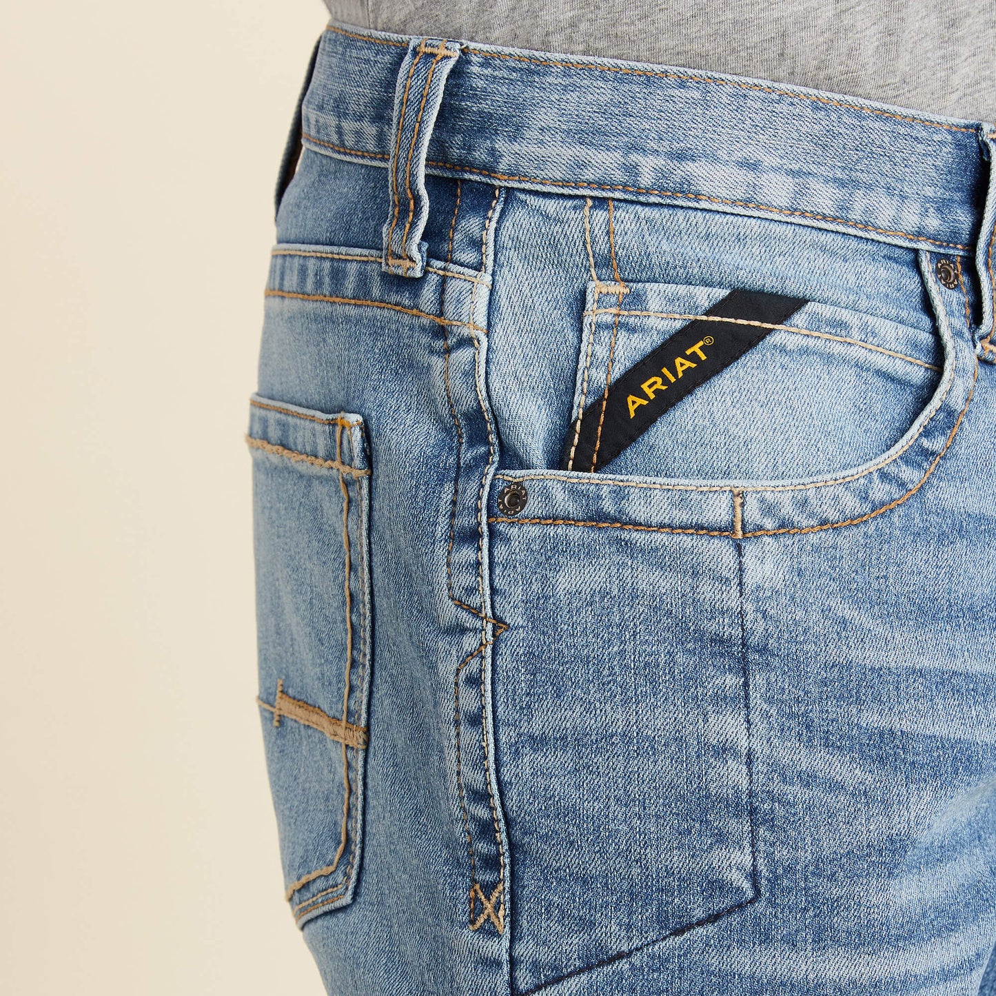 Ariat Rebar M5 Straight DuraStretch Edge Straight Leg Jean