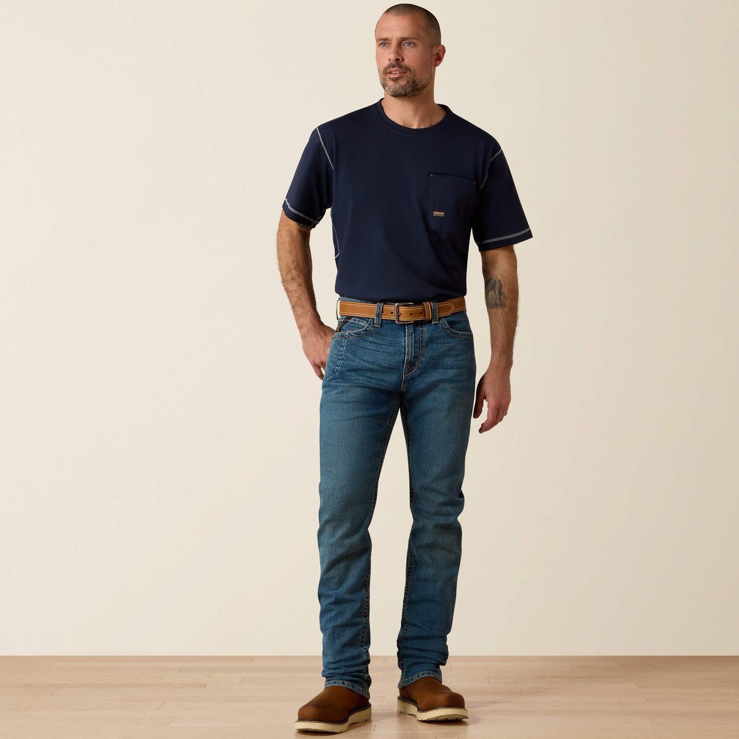 Ariat Rebar M7 DuraStretch Edge Stackable Straight Leg Jean