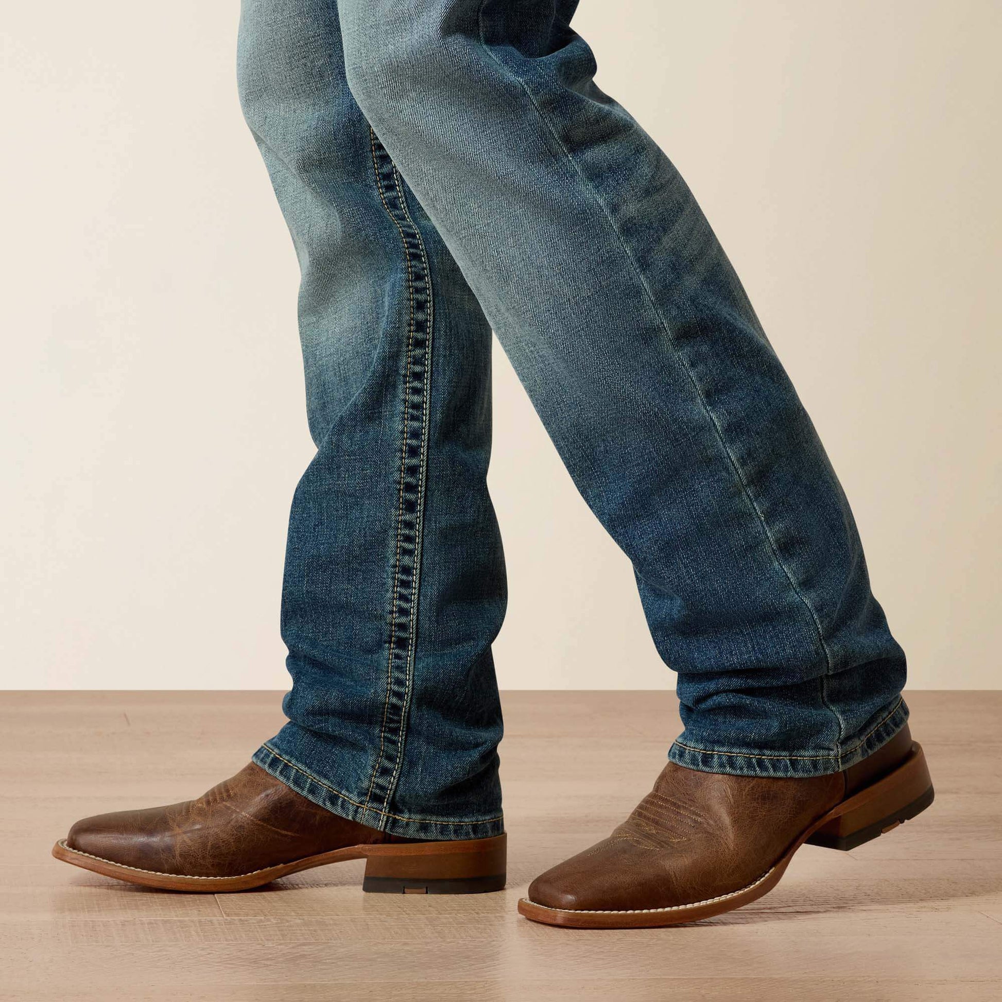 Ariat M4 Low Rise Stretch Shoreway Stackable Straight Leg Jean