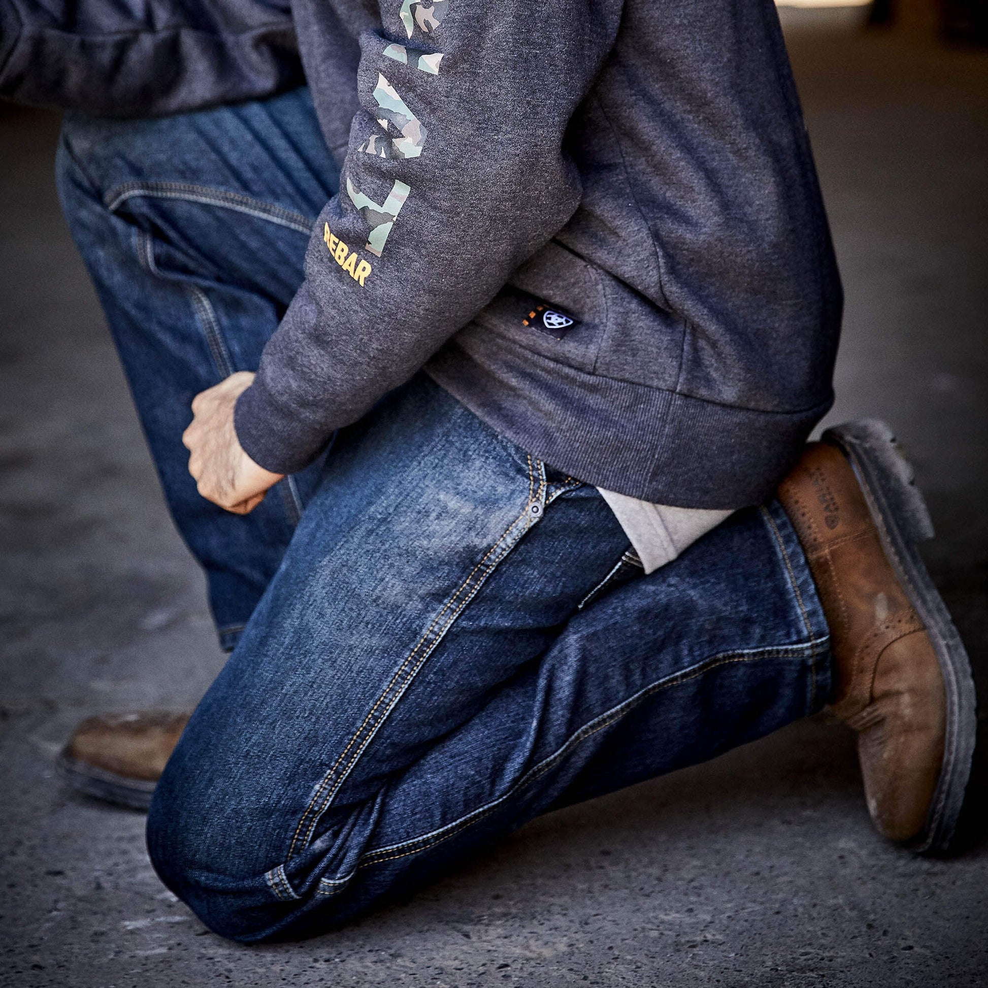 Ariat Rebar M4 Low Rise DuraStretch Workhorse Boot Cut Jean