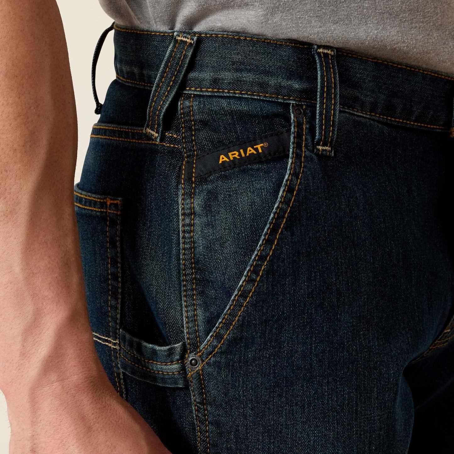 Ariat Rebar M4 Low Rise DuraStretch Workhorse Boot Cut Jean