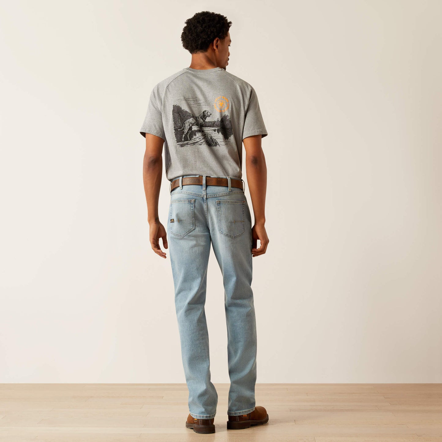 Ariat Rebar M4 Relaxed DuraStretch Basic Stackable Straight Leg Jean