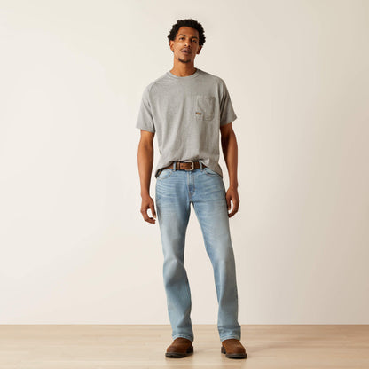 Ariat Rebar M4 Relaxed DuraStretch Basic Stackable Straight Leg Jean