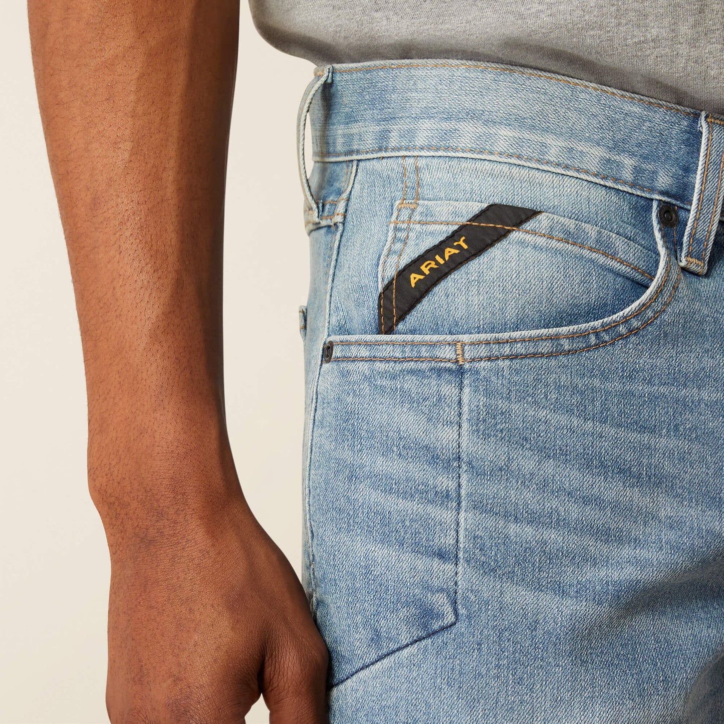 Ariat Rebar M4 Relaxed DuraStretch Basic Stackable Straight Leg Jean