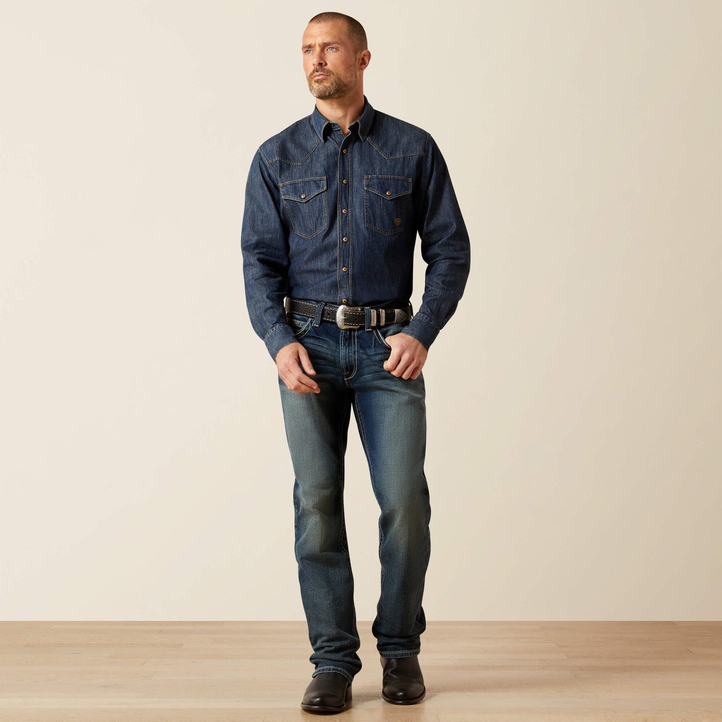 Ariat M5 Slim Stretch Adkins Stackable Straight Leg Jean
