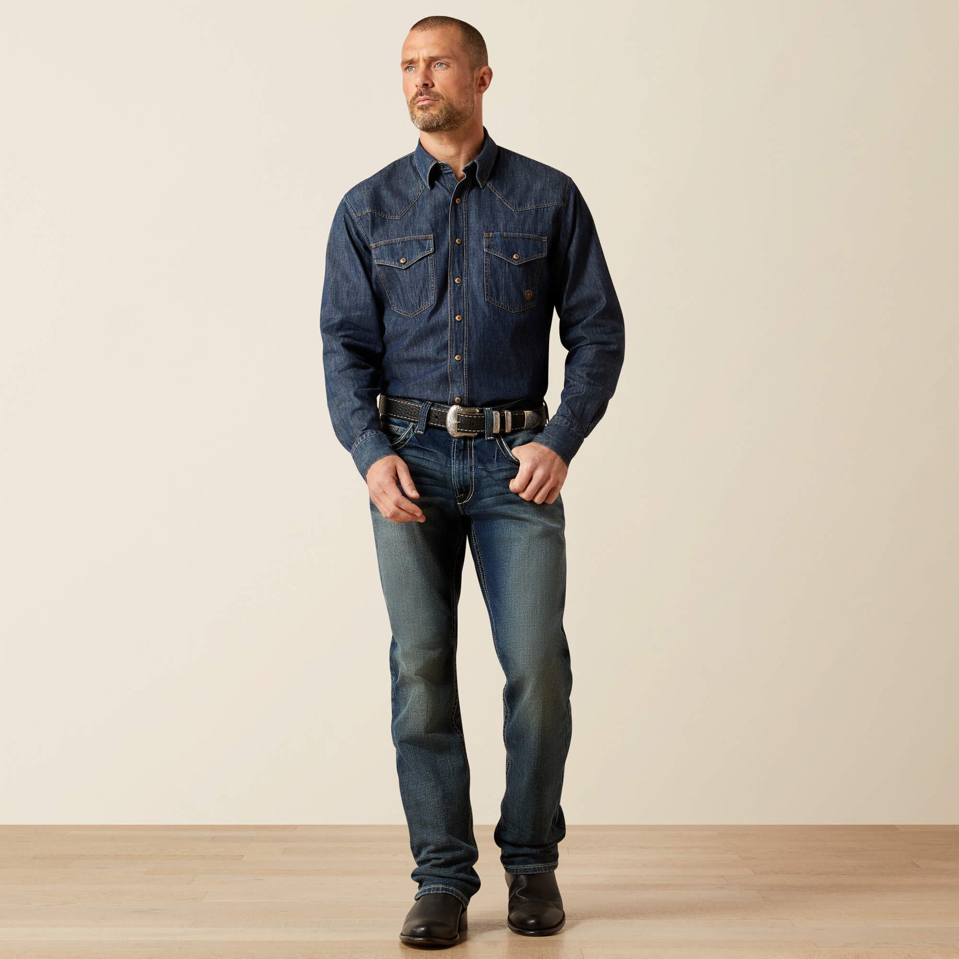 Ariat M5 Slim Stretch Adkins Stackable Straight Leg Jean