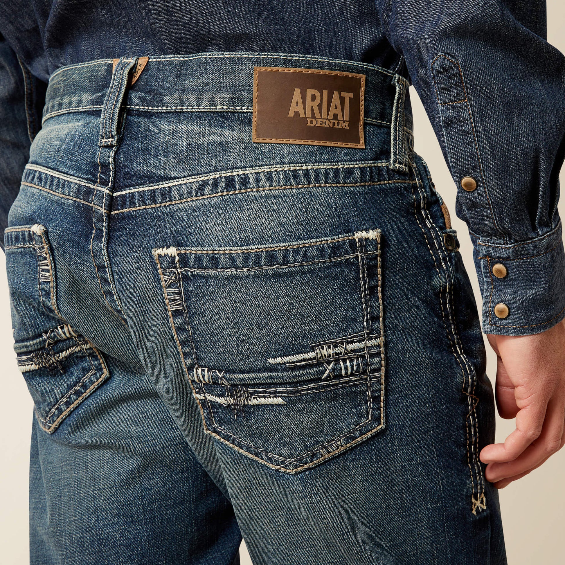 Ariat M5 Slim Stretch Adkins Stackable Straight Leg Jean