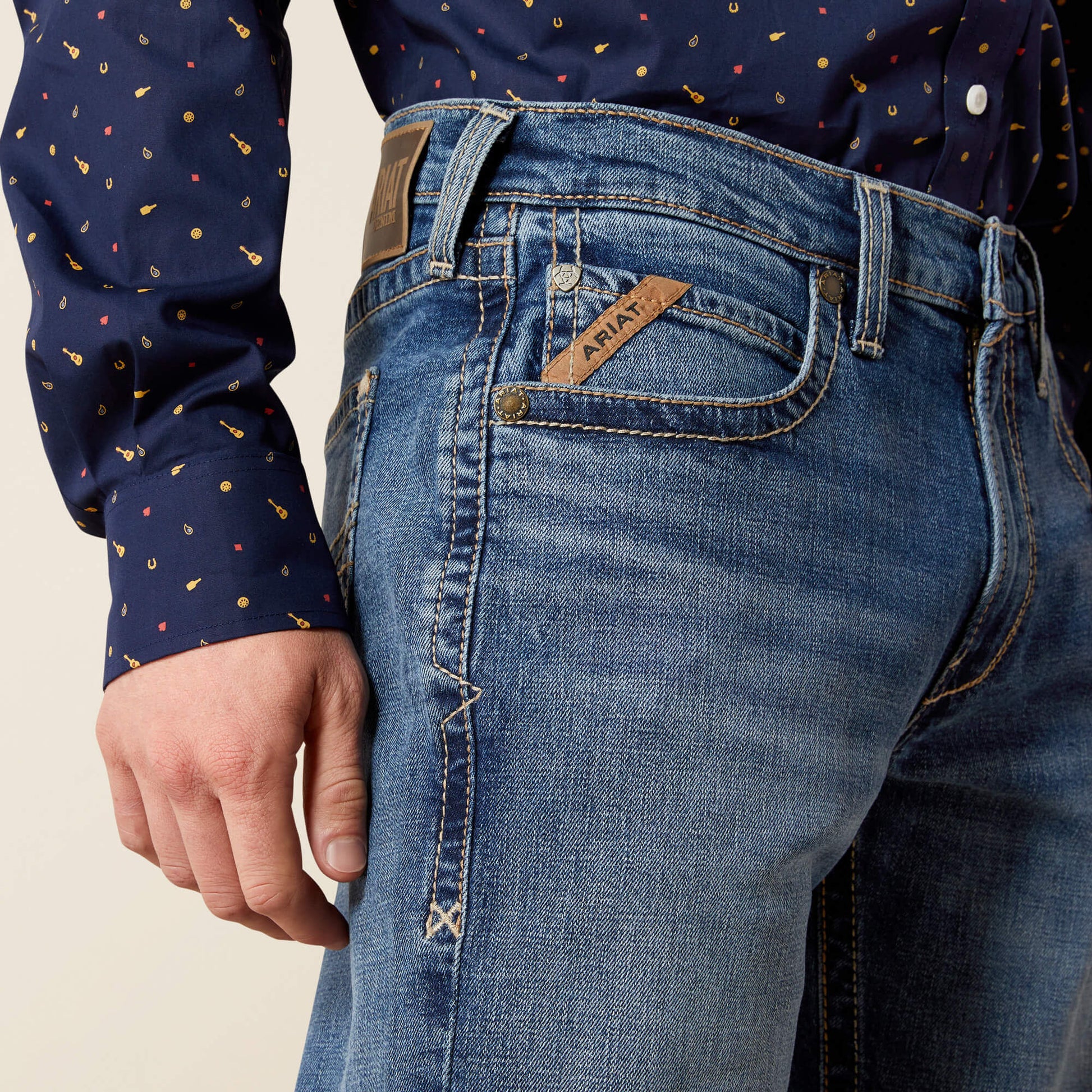 Ariat M5 Straight Calico Straight Leg Jean