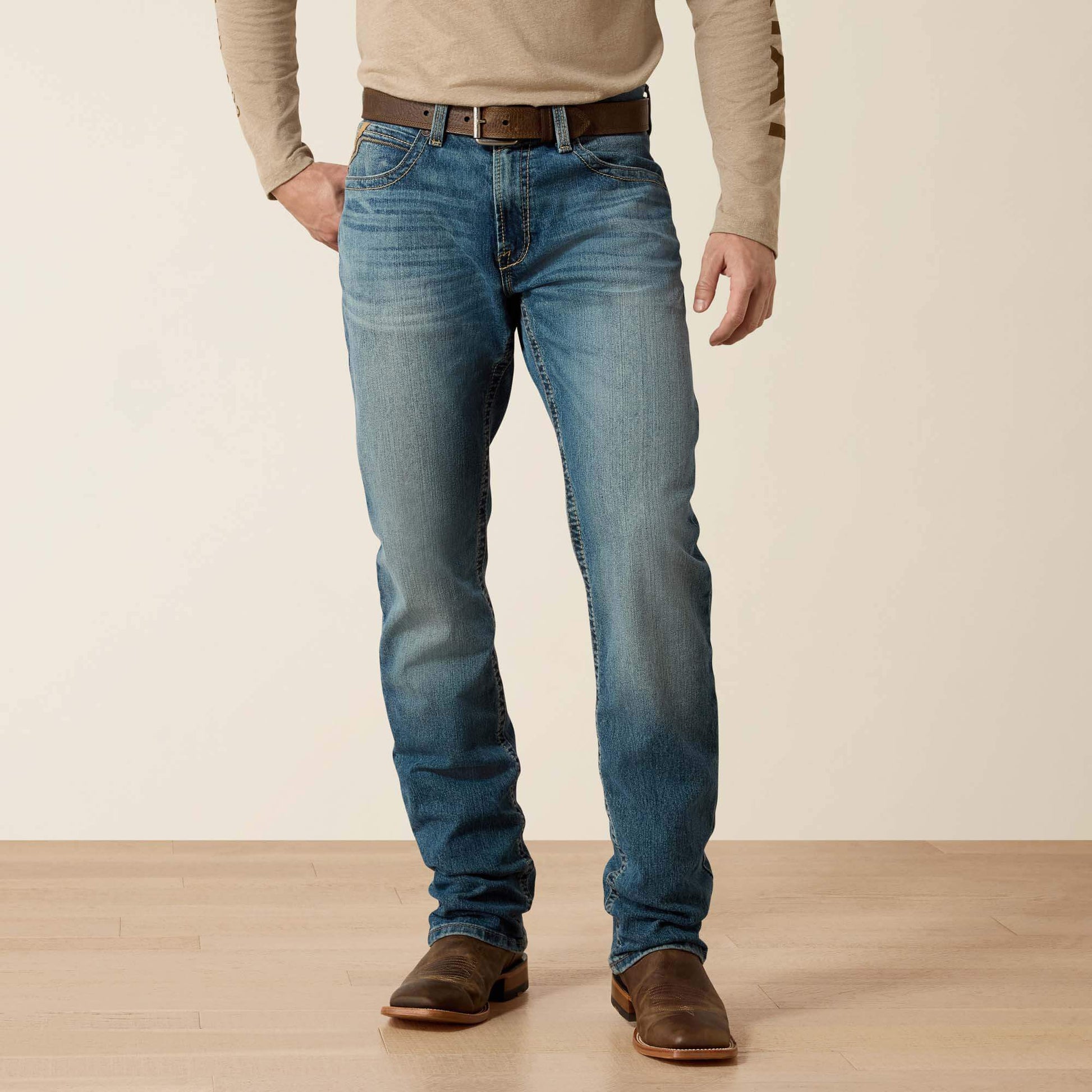 Ariat M4 Low Rise Stretch Stockton Stackable Straight Leg