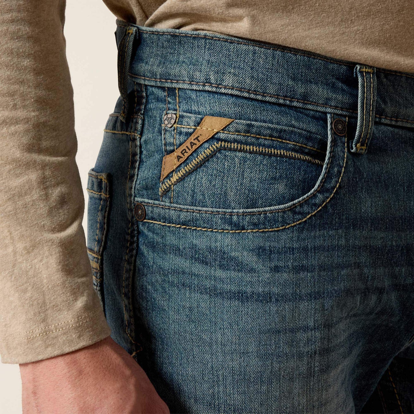Ariat M4 Low Rise Stretch Stockton Stackable Straight Leg