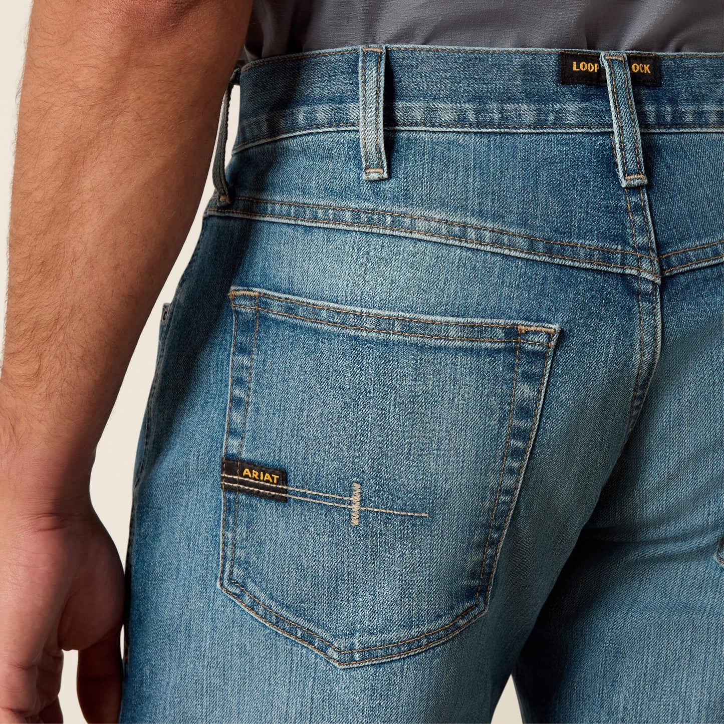 Ariat Rebar M5 DuraStretch Basic Stackable Straight Leg Jean