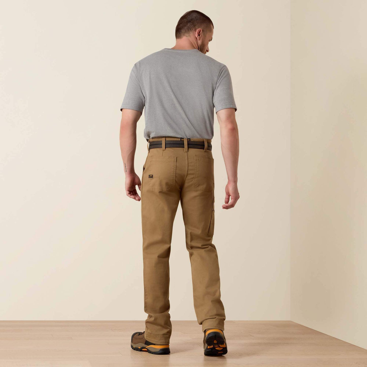Ariat Rebar M4 Relaxed DuraStretch Washed Twill Dungaree Boot Cut Pant