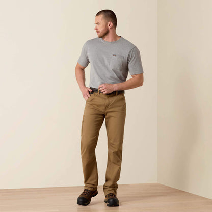 Ariat Rebar M4 Relaxed DuraStretch Washed Twill Dungaree Boot Cut Pant
