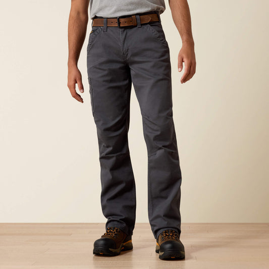 Ariat Rebar M4 Relaxed DuraStretch Washed Twill Dungaree Boot Cut Pant