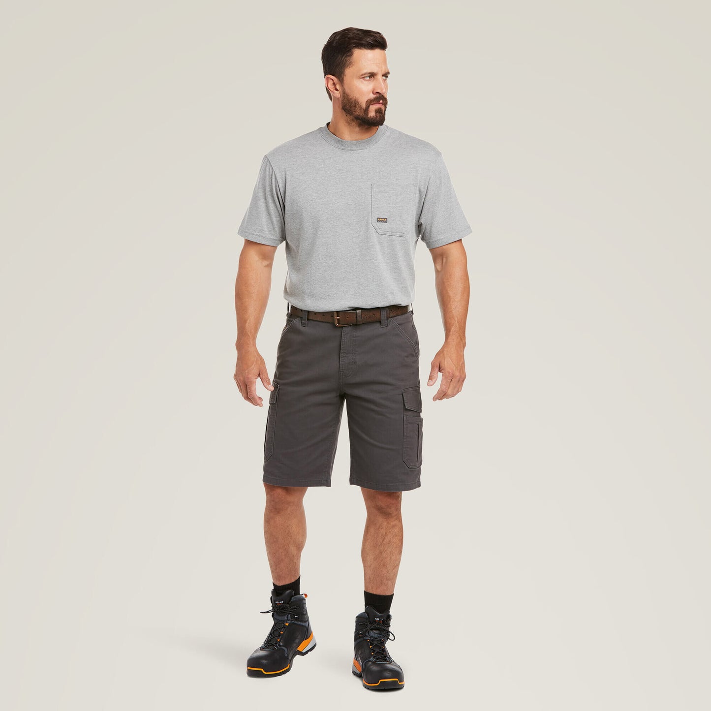 Ariat Rebar DuraStretch Made Tough Cargo 11" Short