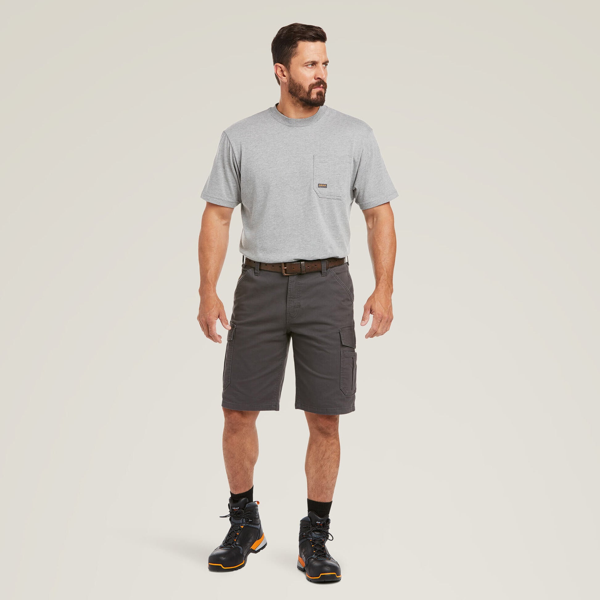 Ariat Rebar DuraStretch Made Tough Cargo 11" Short